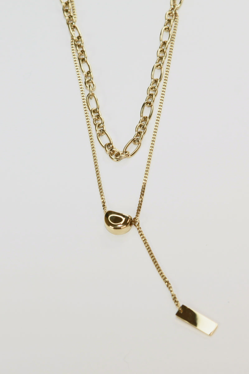 Double Layered Tassel Necklace - White Stag Clothing