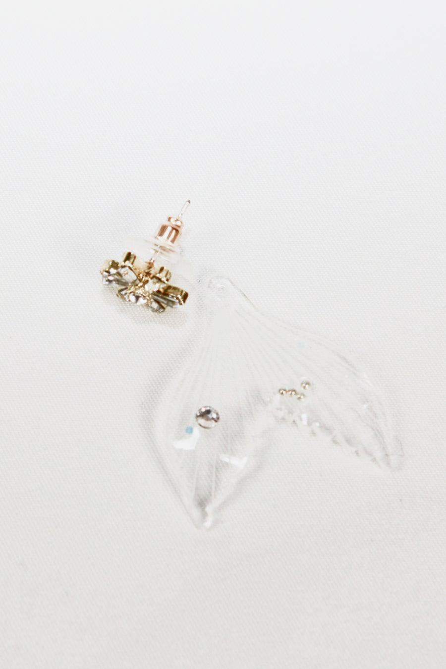 Mermaid Tail Stud Earrings - White Stag Clothing