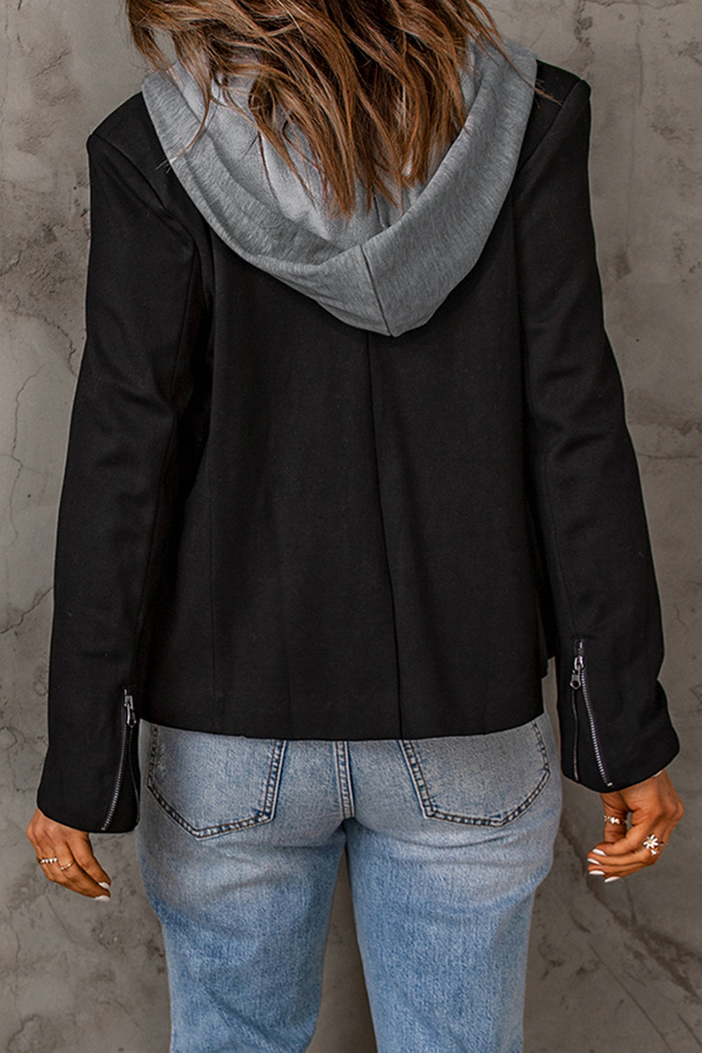 Zip Up Hooded Jacket - White Stag Clothing