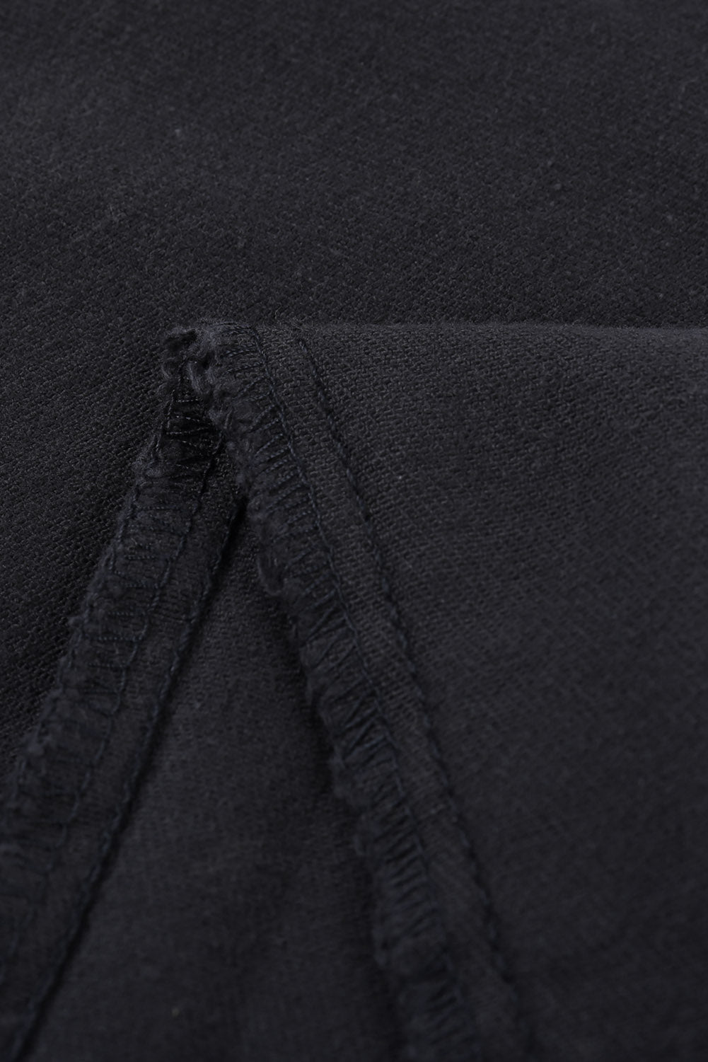 Distressed Denim Joggers with Pockets