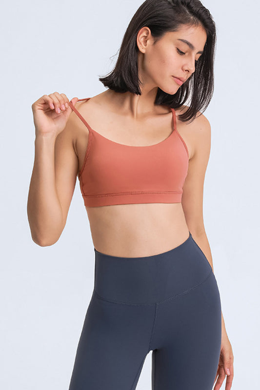 Y Strap Skinny Sports Bra - White Stag Clothing