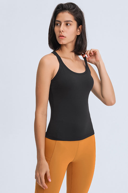 Racer Back Active Tank - White Stag Clothing