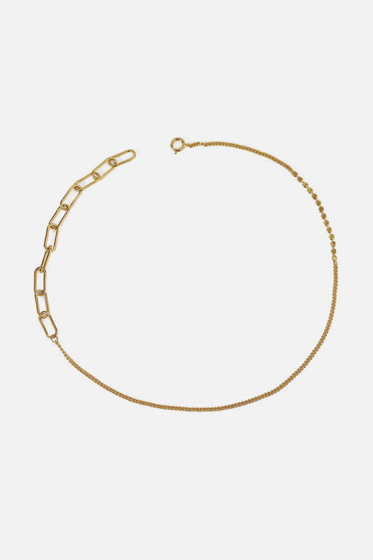 Thick Chain Stitching Necklace - White Stag Clothing